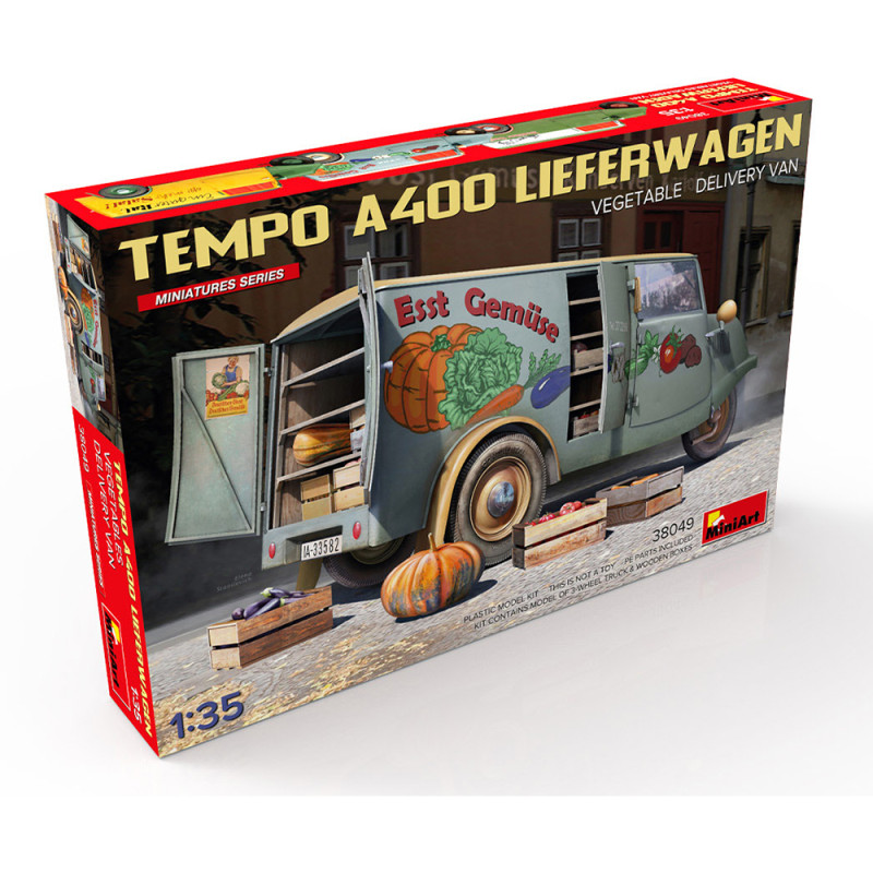 Camionnette de livraison, Tempo A400 - MINIART 38049 - 1/35