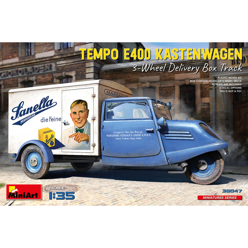 Camionnette de livraison, Tempo E400 - MINIART 38047 - 1/35