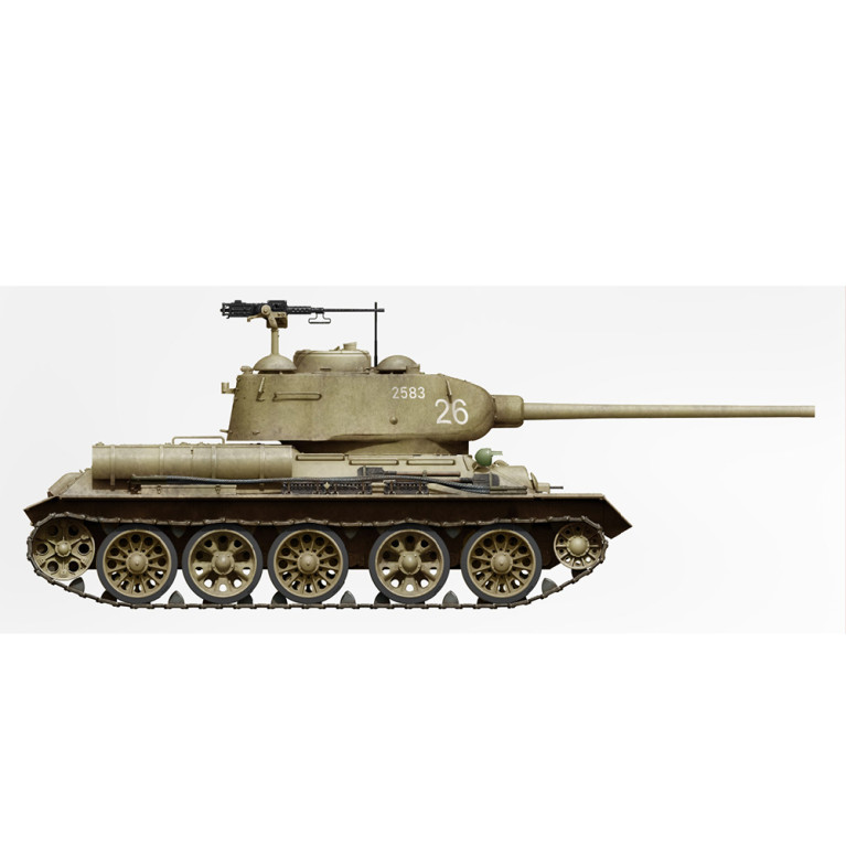 Tank, Char T-34 / 85, Guerres Yougoslaves - MINIART 37093 - 1/35