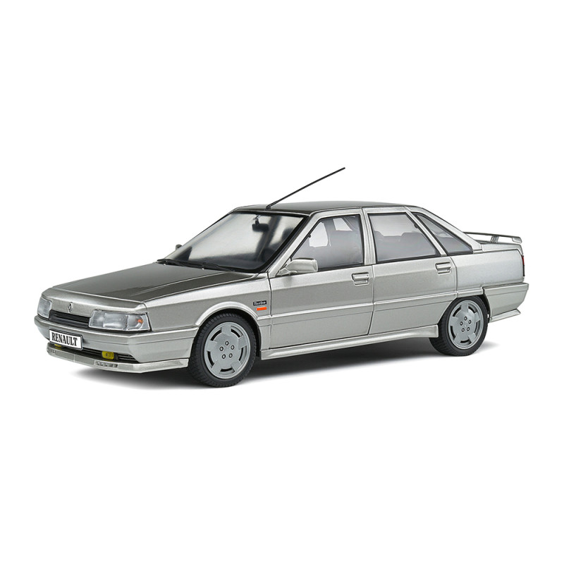 Renault 21 Turbo Ph 2, 1990, Gris Métal - SOLIDO S1807702 - 1/18