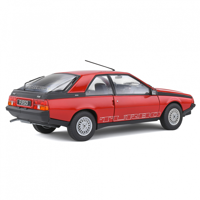 Renault Fuego Turbo, 1980, Rouge - SOLIDO S1806401 - 1/18
