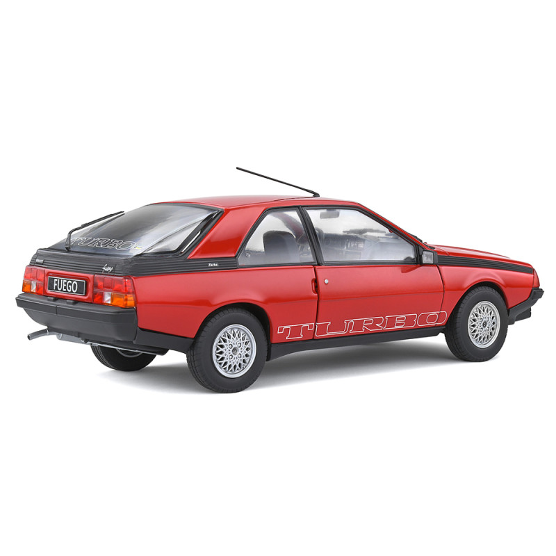 Renault Fuego Turbo, 1980, Rouge - SOLIDO S1806401 - 1/18