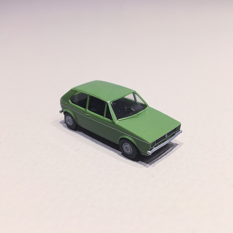 VW Golf 1, Verte - BREKINA 25545 - HO 1/87