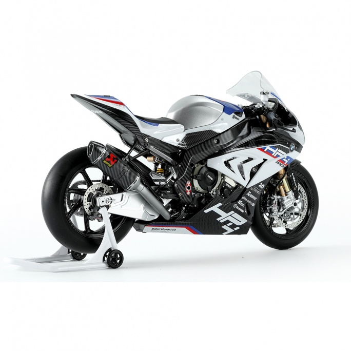 Moto BMW HP4 "Course", Kit pré-coloré - MENG MT004S - 1/9