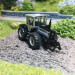 Tracteur Agricole Mercedes Trac 1800, Gris - SCHUCO 452669600 - HO 1/87