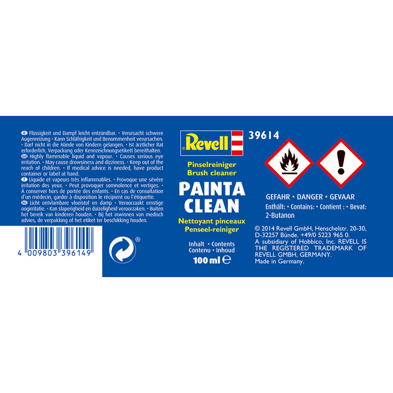 Nettoyant Pinceaux, Painta Clean - REVELL 39614