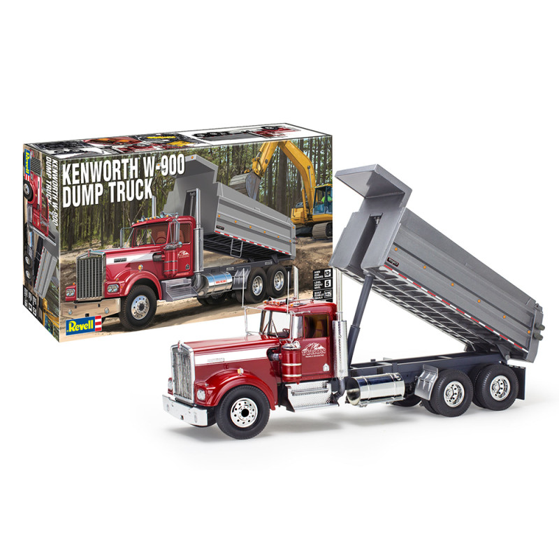 Kenworth W-900, Camion benne - REVELL 12628 - 1/25