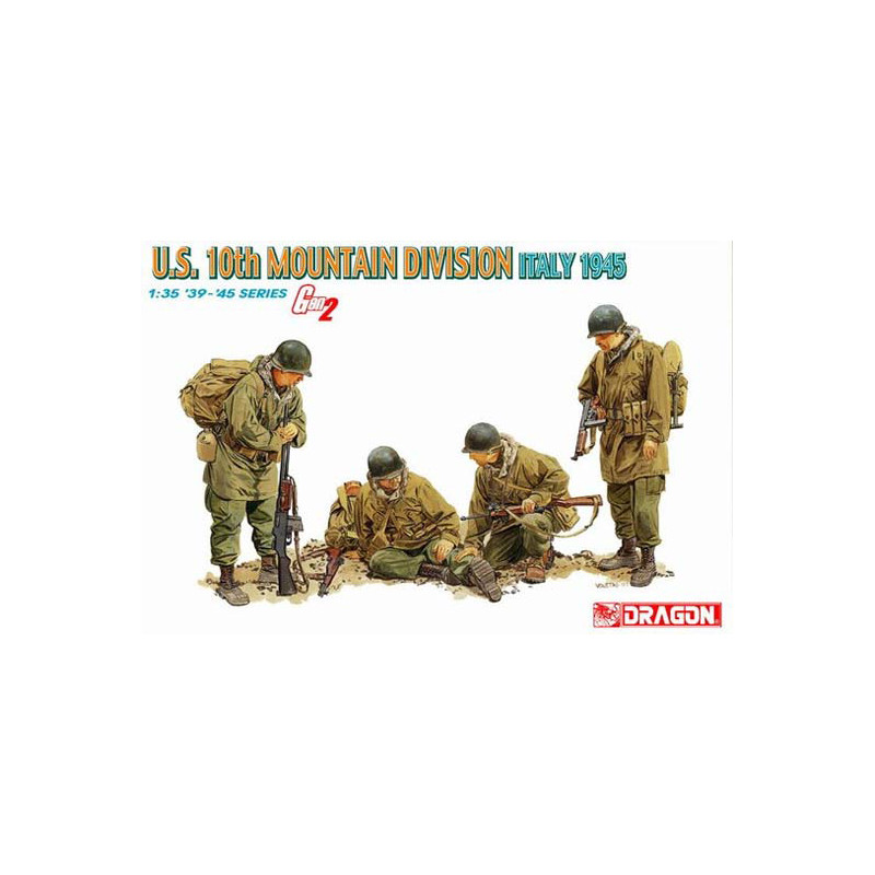 10e Division Montagnarde Américaine, Italie 1945 - DRAGON 6377 - 1/35