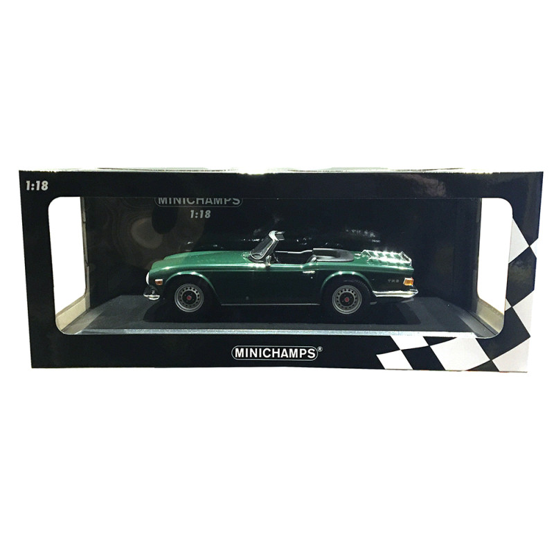 Triumph TR6 Roadster LHD 1969 - MINICHAMPS 155132036 - 1/18