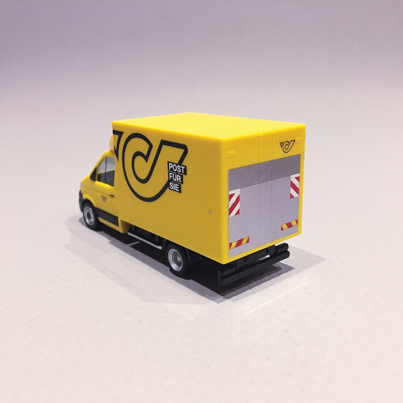 Camion MAN TGE "Poste", Jaune - HERPA 97130 - 1/87