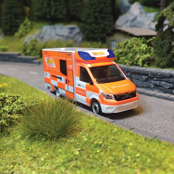 Ambulance MAN TGE RTW - HERPA 96898 - 1/87