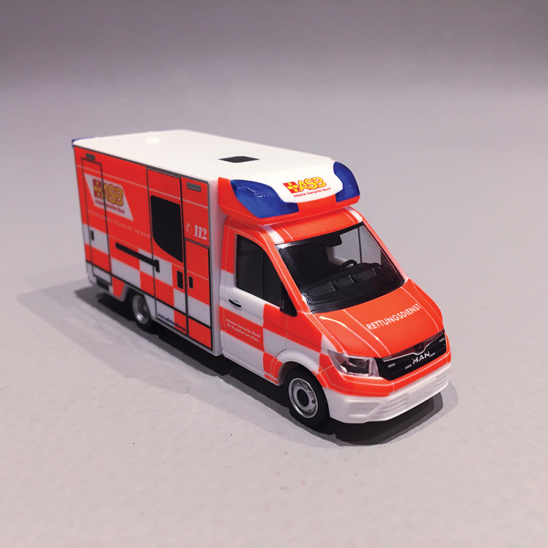 Ambulance MAN TGE RTW - HERPA 96898 - 1/87