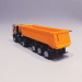 Camion Benne, IVECO Trakker, Orange - HERPA 315111 - 1/87