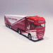 Camion DAF XF SSC, Bétail, Bordeaux / Blanc - HERPA 315449 - 1/87