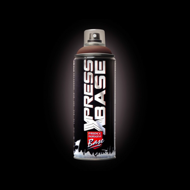 Spray XPRESSBASE, Apprêt "Marron Rouge"400ml - P.AUGUST FXGM03