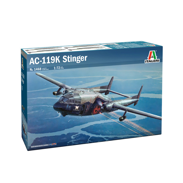 Fairchild "flying gunship" Stinger AC-119K - ITALERI 1468 - 1/72