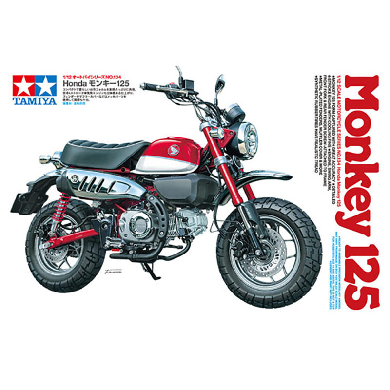 Honda Monkey 125 - TAMIYA 14134 - 1/12