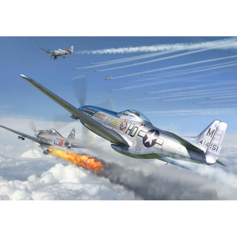 Chasseur Américain P-51D Mustang, 1945 - WALTERSONS 873010A - 1/72