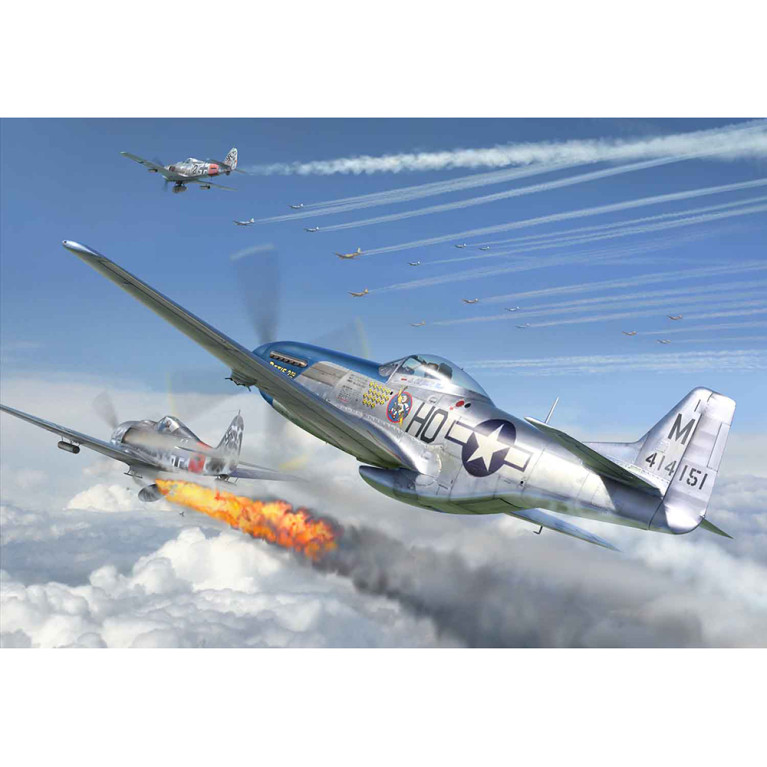 Chasseur Américain P-51D Mustang, 1945 - WALTERSONS 873010A - 1/72