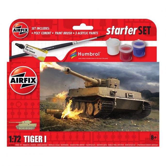 Char lourd Allemand Panzerkamfwagen VI Tiger - AIRFIX A55004 - 1/72