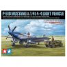 Combo P-51D Mustang et 1/4ton Light V - TAMIYA 25205 - 1/48