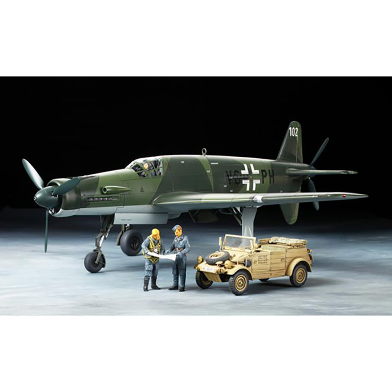 Combo Dornier Do335a Pfeil et la Kübelwagen Typ 82 - TAMIYA 25206 - 1/48