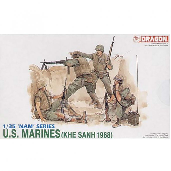 US Marines 1968 - DRAGON 3307 - 1/35