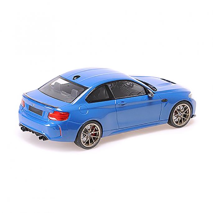 BMW M2 CS 2020, Bleu Nacré - MINICHAMPS 155021027 - 1/18