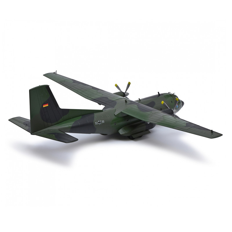 Avion de transport Militaire Transall C160D LTG 63 - SCHUCO 452659100 - HO 1/87