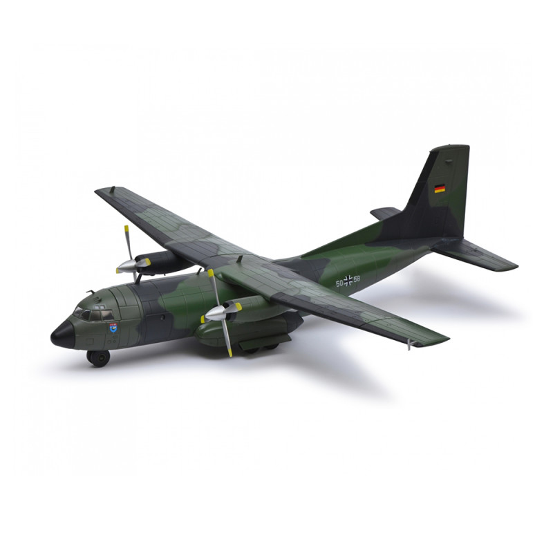 Avion de transport Militaire Transall C160D LTG 63 - SCHUCO 452659100 - HO 1/87