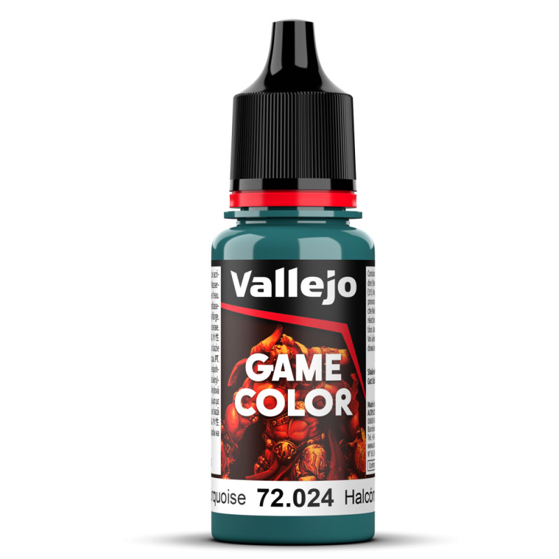 Peinture Acrylique, 17ml, Turquoise - VALLEJO 72024