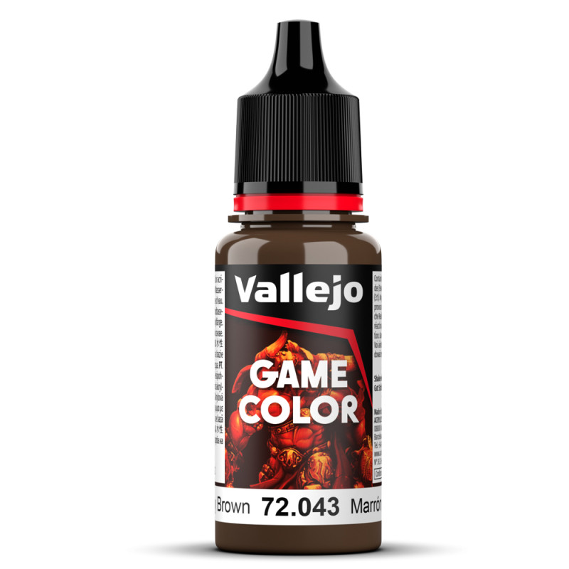 Peinture Acrylique, 17ml, Marron "Bestial" - VALLEJO 72043