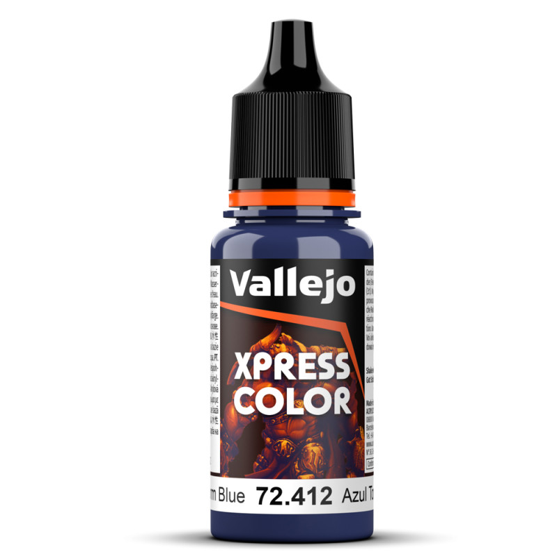 Peinture Acrylique, 17ml, Bleu Tempête - VALLEJO 72412