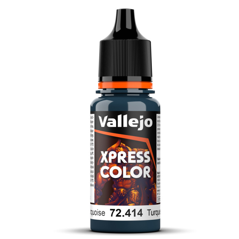 Turquoise des Caraïbes N°150 - 18 ml Xpress Color - VALLEJO 72.414