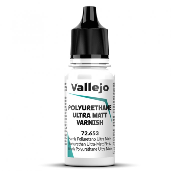 Vernis Polyuréthane, 17ml, Ultra Mat - VALLEJO 72653