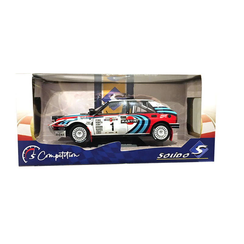 Lancia Delta HF Integrale, Martini Safari, 1991 - SOLIDO S1807803 - 1/18