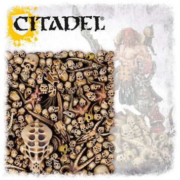 Crânes Citadel / Citadel Skulls (x340) - WARHAMMER 64-29
