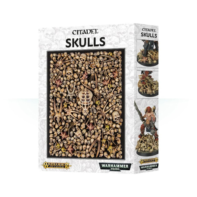 Crânes Citadel / Citadel Skulls (x340) - WARHAMMER 64-29