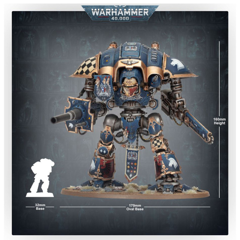 Warhammer 40,000 : Imperial Knights / Knight Questoris - WARHAMMER 54-15