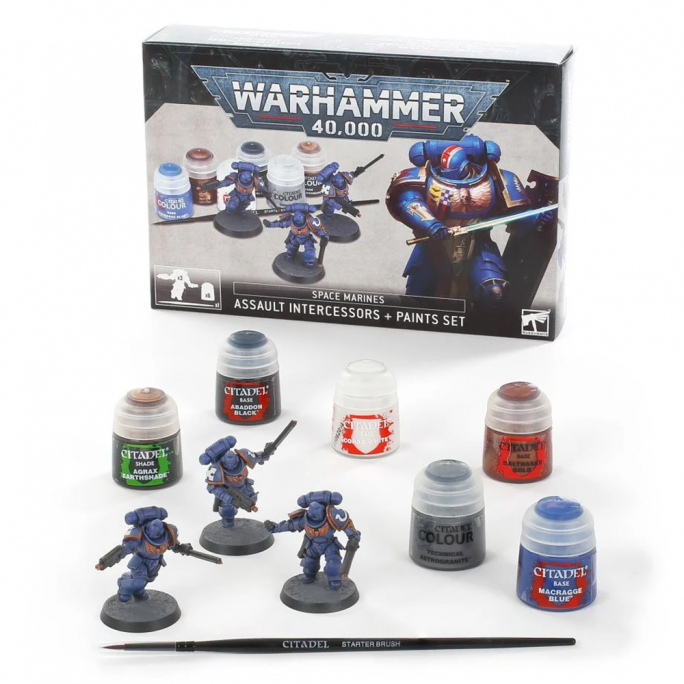 Warhammer 40,000 : Space Marines / Set Intercessors d'Assaut - WARHAMMER 60-11