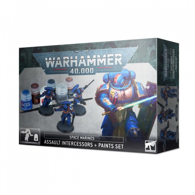 Warhammer 40,000 : Space Marines / Set Intercessors d'Assaut - WARHAMMER 60-11