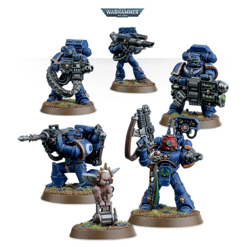 Warhammer 40,000 : Space Marines / Devastator Squad - WARHAMMER 48-15