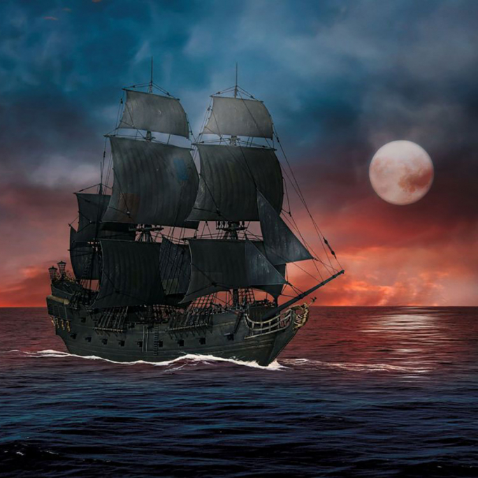 Black Pearl, Pirates des Caraïbes, Model Set Easy Click  - REVELL 65499 - 1/150