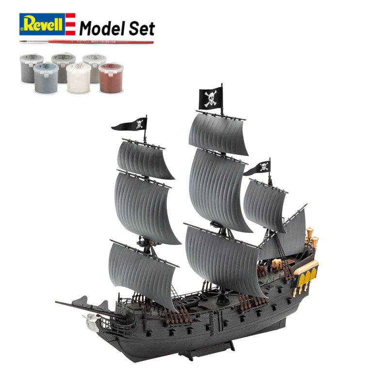 Black Pearl, Pirates des Caraïbes, Model Set Easy Click  - REVELL 65499 - 1/150