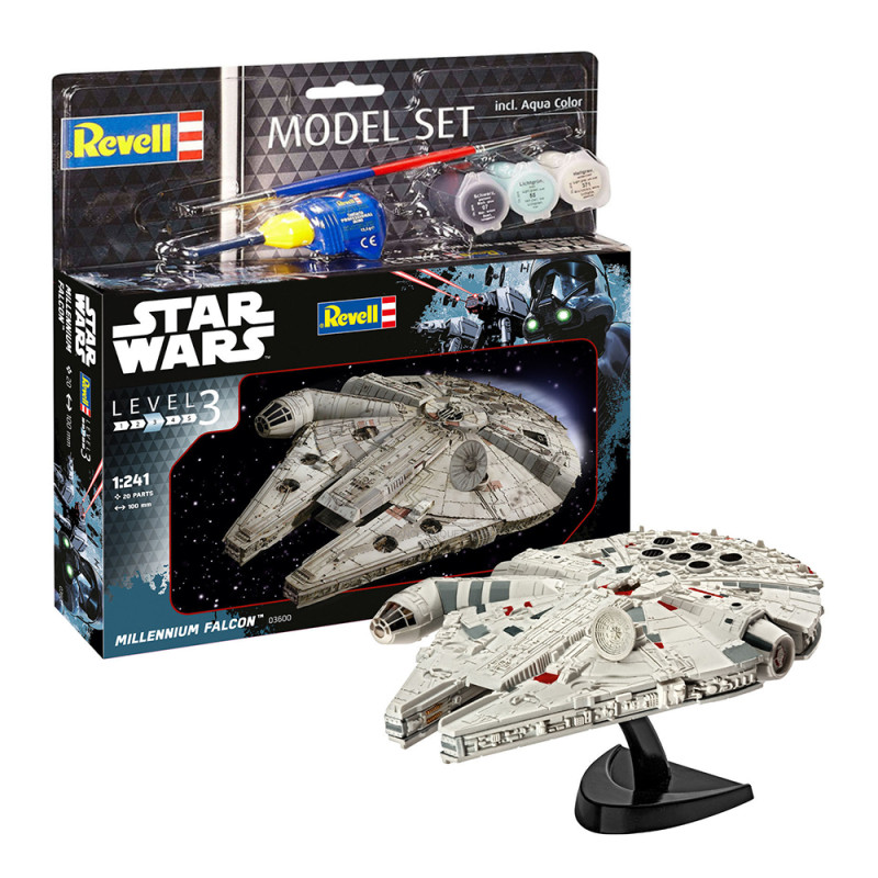 Millennium Falcon, Star Wars, Model Set - REVELL 63600 - 1/241