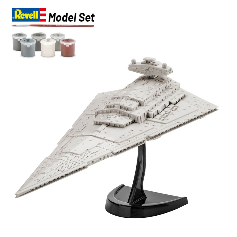 Imperial Star Destroyer, Star Wars, Model Set - REVELL 63609 - 1/12300