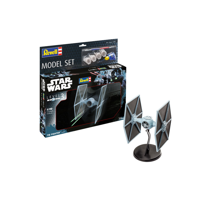 TIE Fighter, Star Wars, Model Set - REVELL 63605 - 1/110