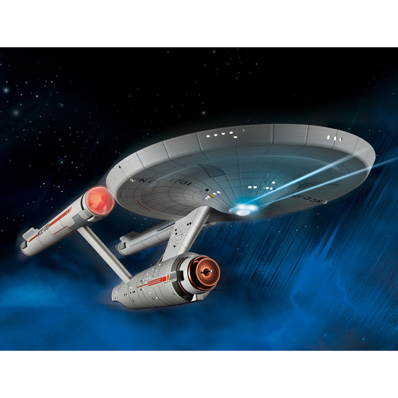 Star Trek, USS Enterprise NCC 1701, Original - REVELL 4991 - 1/600