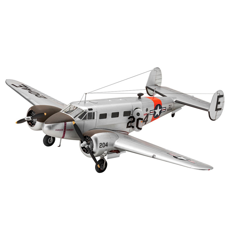 Monoplan bimoteur Beechcraft Modèle 18 "Twin Beech" - REVELL 3811 - 1/48