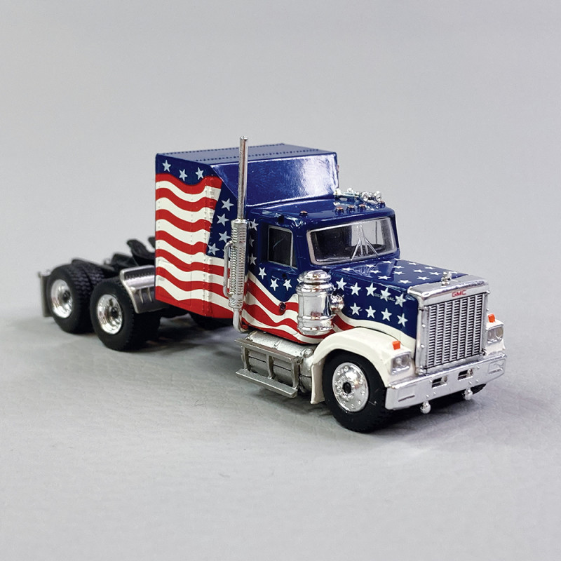 Camion Américain, GMC General, "Stars Stripes" - BREKINA 85780 - HO 1/87